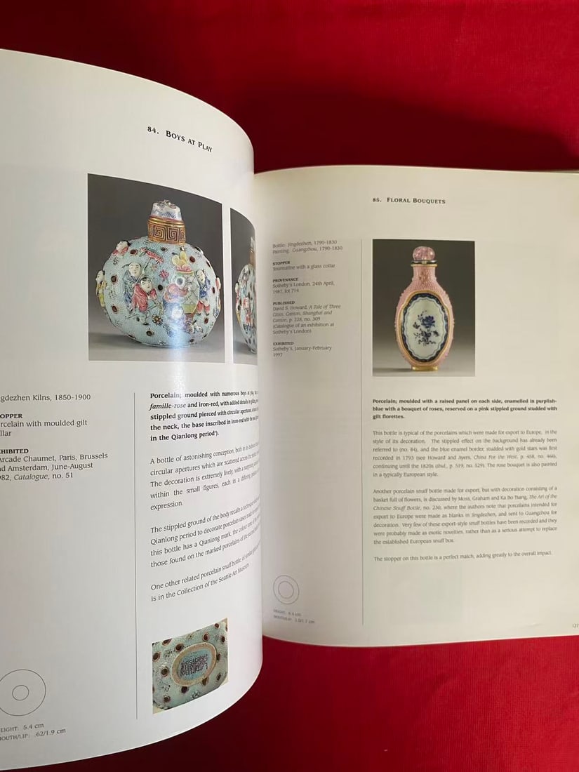 CHINESE SNUFF BOTTLES The White Wings Collection by Robert Kleiner - 2