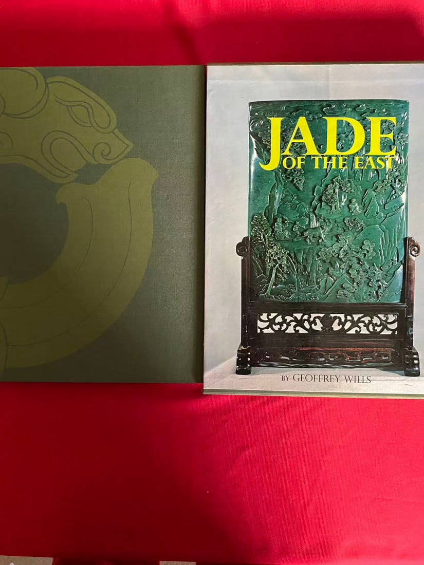 JADE OF THE EAST BY GEOFFREY WILLS: JADE OF THE EAST BY GEOFFREY WILLS, published in 1972, hard cover and including the slipbox, good condition!