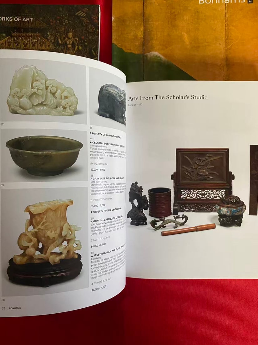 5 Volumes Bonhams Asian Art Catalog - 3