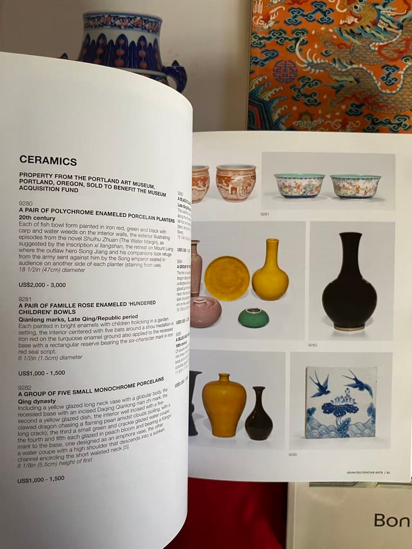5 Volumes Bonhams Asian Art Catalog - 2