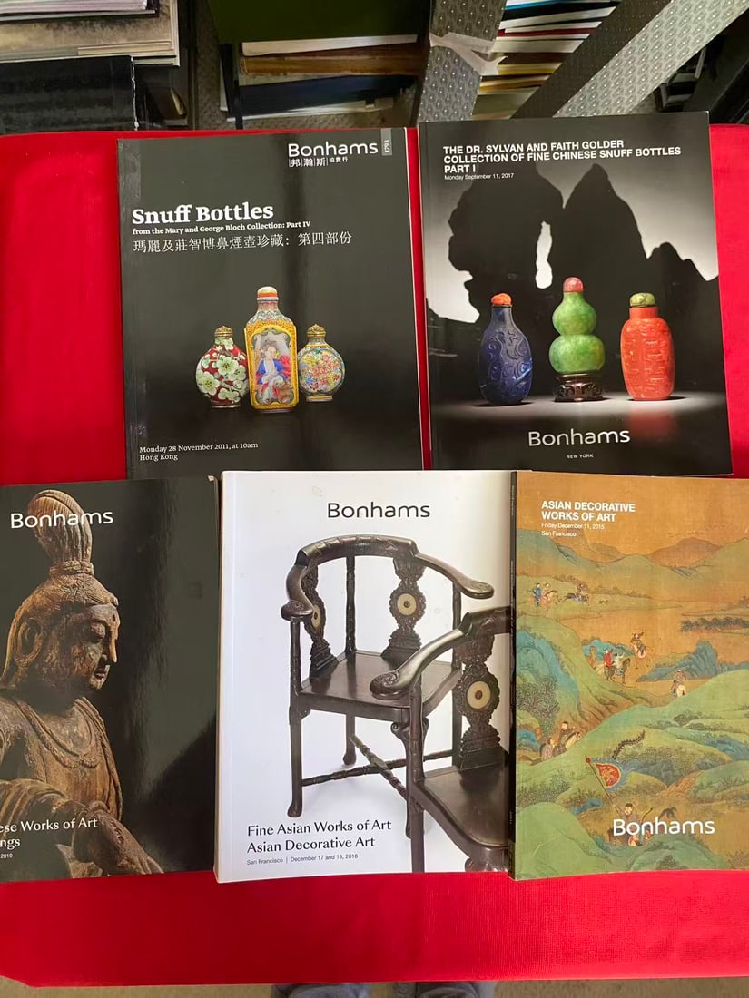 5 Bonhams Asian Art Catalog: 5 Bonhams Asian Art Catalog , good condition!