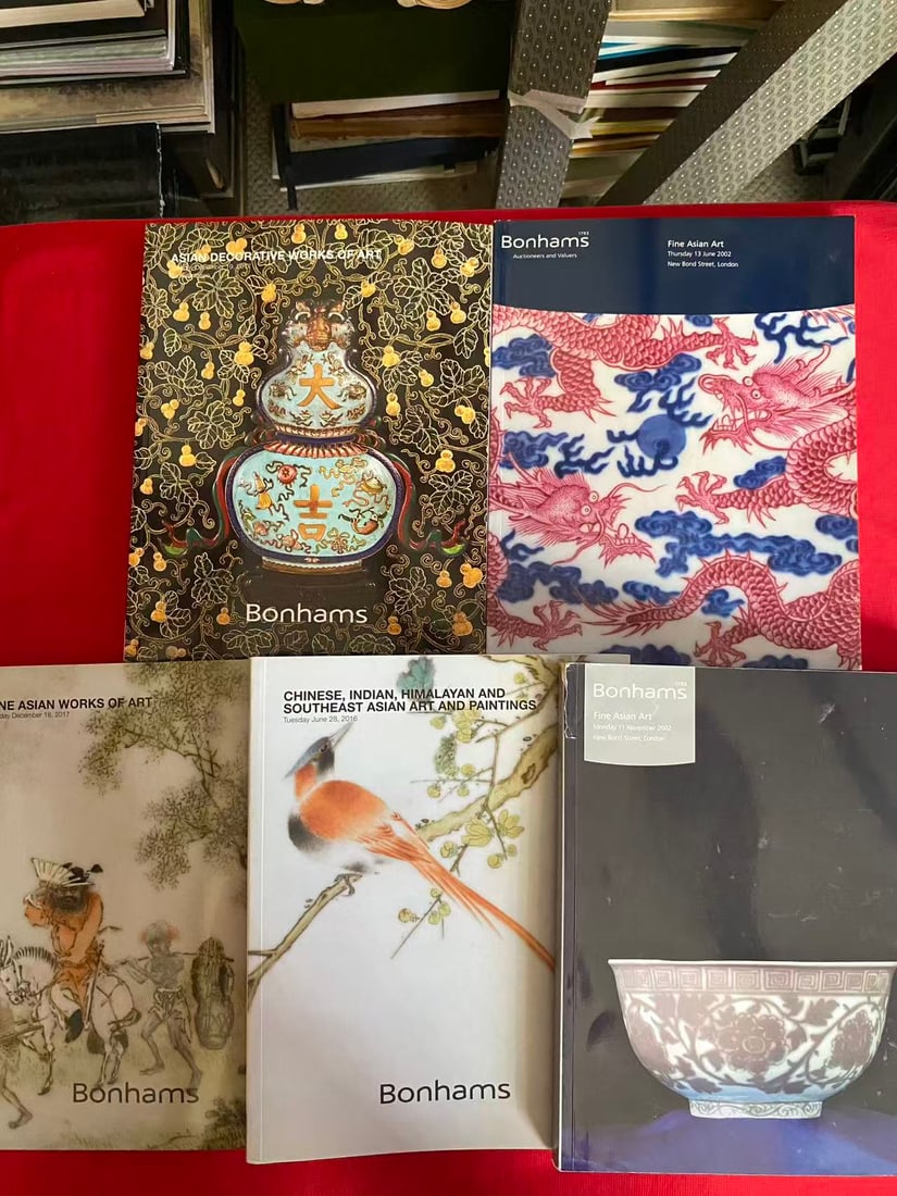 5 Bonhams Asian Art Catalog: 5 Bonhams Asian Art Catalog, good condition!