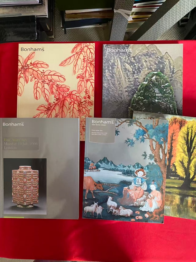 5 Bonhams Asian Art Catalog: 5 Bonhams Asian Art Catalog, good condition!