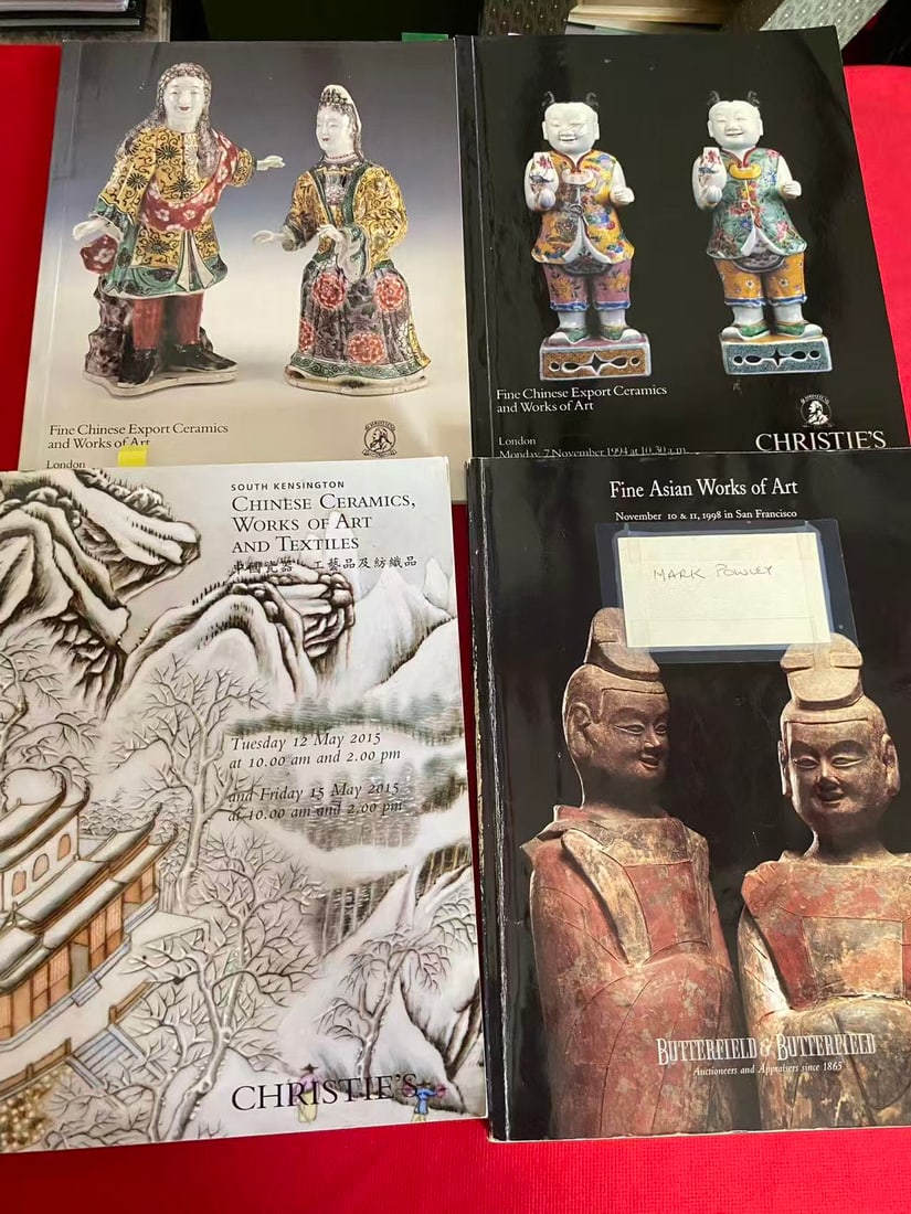 A Group of Asian Art Catalogs ( including Christie's) - 2