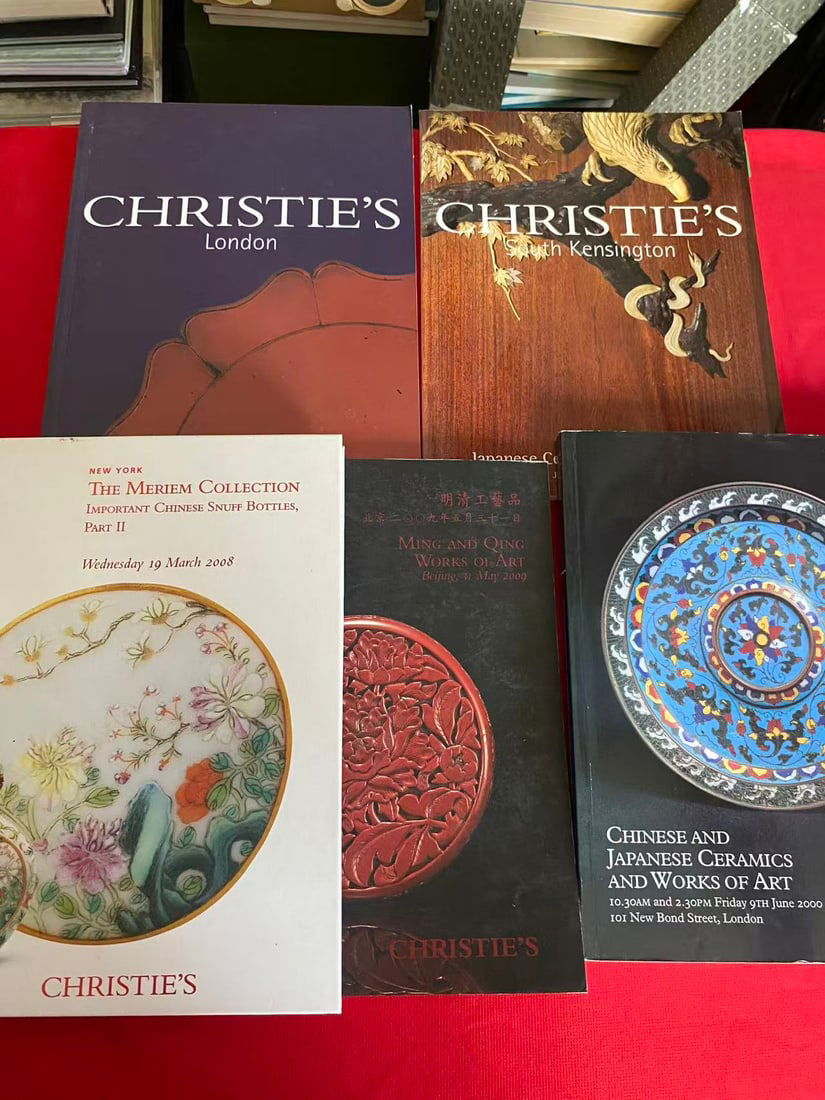 A Group of Asian Art Catalogs ( including Christie's) - 3