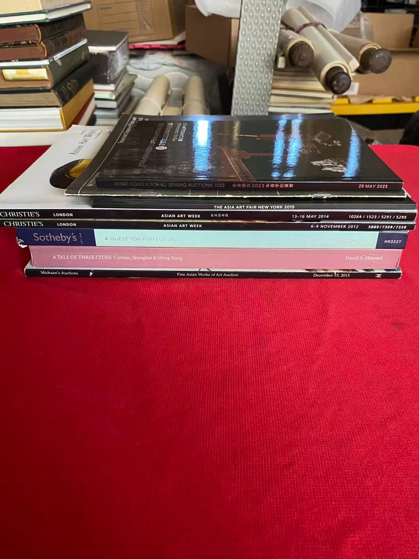 A Group of Asian Art Catalogs: A Group of Asian Art Catalogs , good condition!