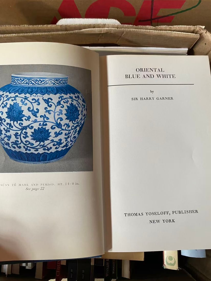 A box of books about Asian art - 2