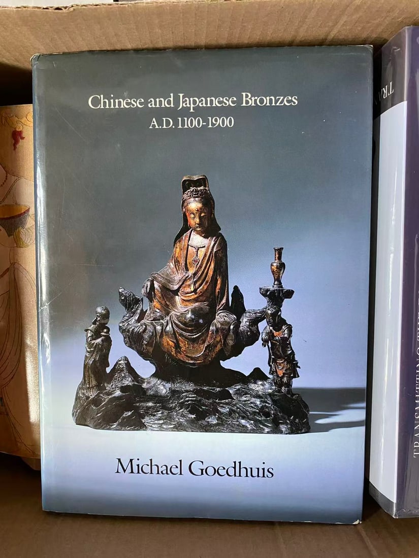 A box of books about Asian art - 2