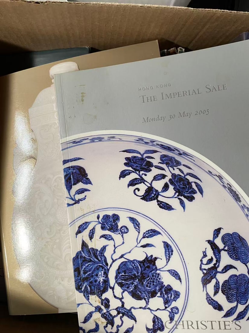 A box of books about Asian art - 3