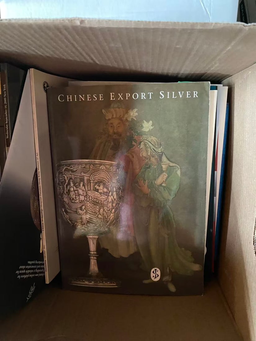 A box of books about Asian art - 2