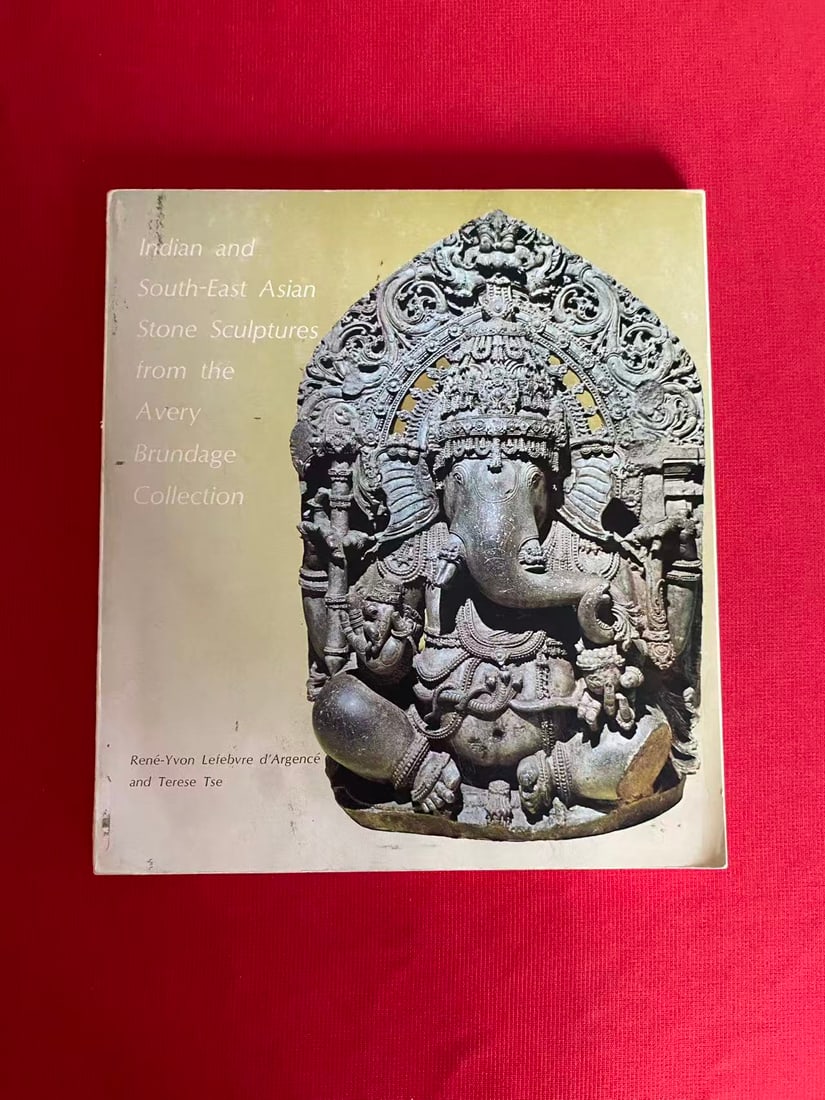Inidian and South-East Asian Stone Sculptures from the Avery Brundage Collection: Inidian and South-East Asian Stone Sculptures from the Avery Brundage Collection, published in 1969, good condition!