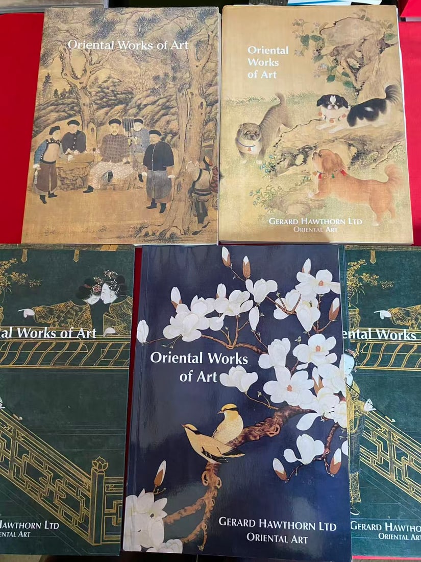 5 Volumes Oriental Works of Art by GERARD HAWTHORN LTD ORIENTAL ART: 5 Volumes Oriental Works of Art by GERARD HAWTHORN LTD ORIENTAL ART, good condition!