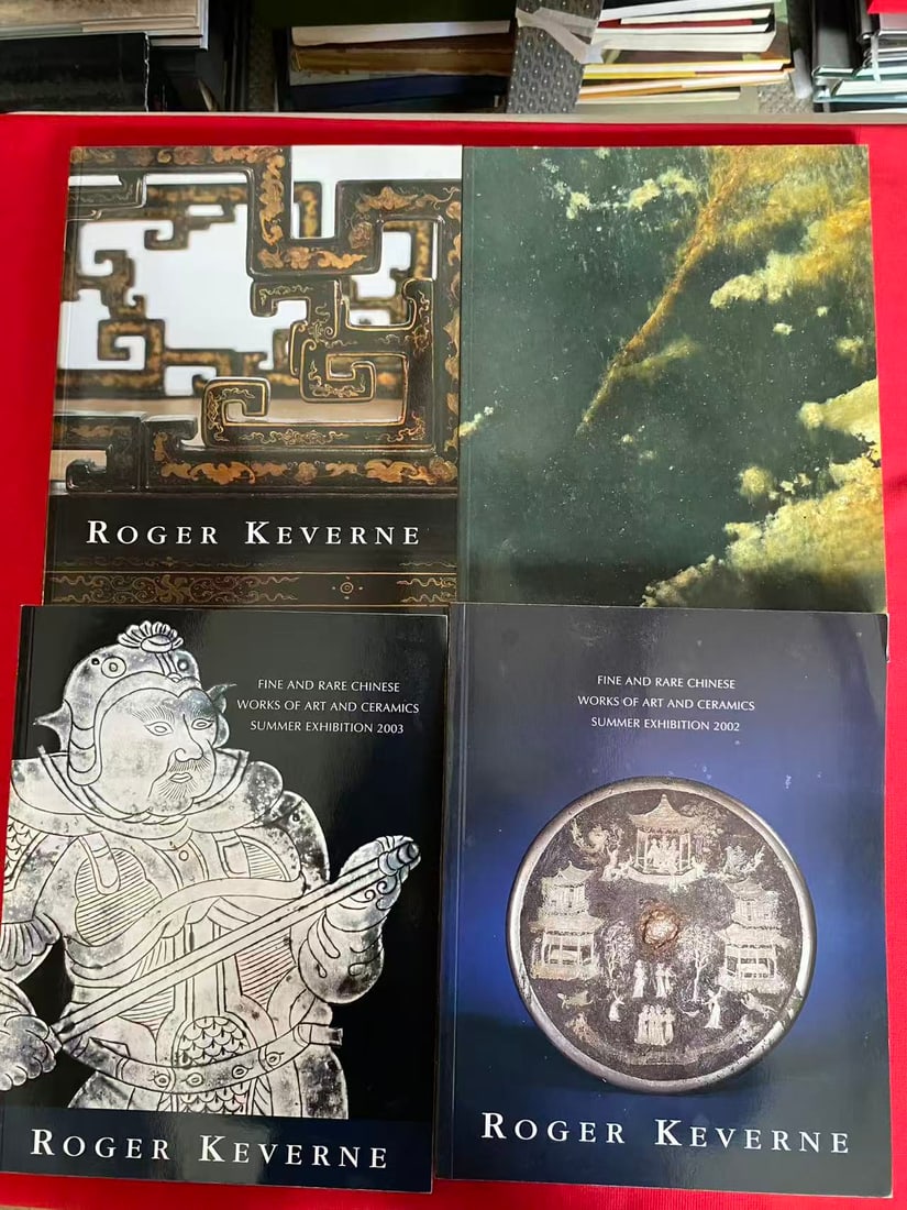 4 Volumes Famous Dealer ROGER KEVERNE Chinese Art: 4 Volumes Famous Dealer ROGER KEVERNE Chinese Art, good condition!