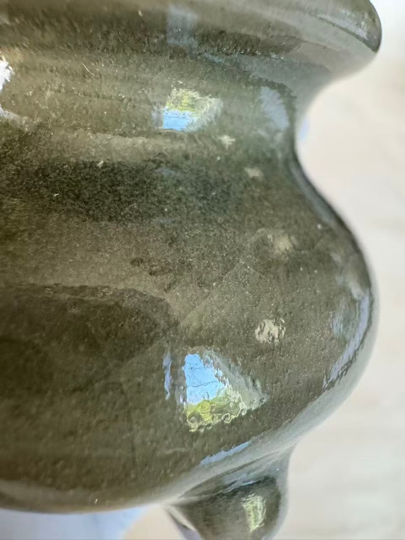 A Celadon Tripod Censer - 4