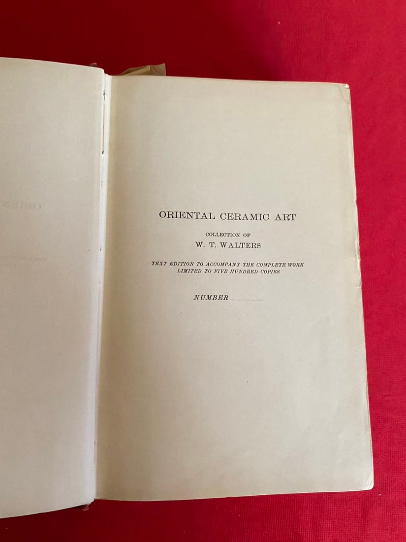 ORIENTAL CERAMIC ART COLLECTION OF W.T. WALTERS( very heavy) - 3