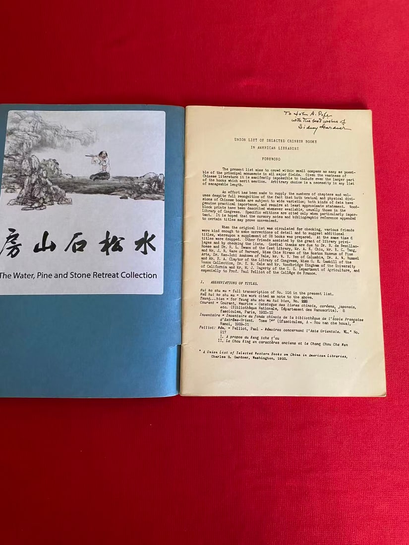 A Union List of Selected Chinese Books in American Libraries - 2