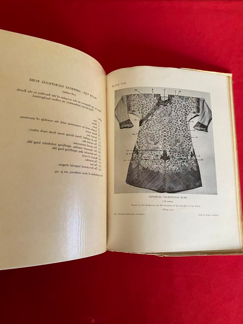 SYMBOLISM of CHINESE IMPERIAL RITUAL ROBES by Bernard Vuilleumier - 3