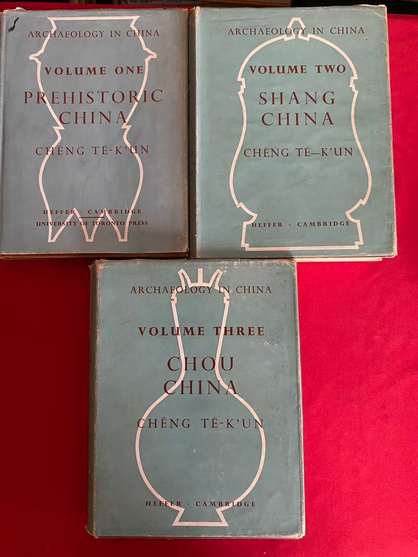 3 Volumes ARCHAEOLOGY IN CHINA: 3 Volumes ARCHAEOLOGY IN CHINA , published in 1966, hard cover and good condition!