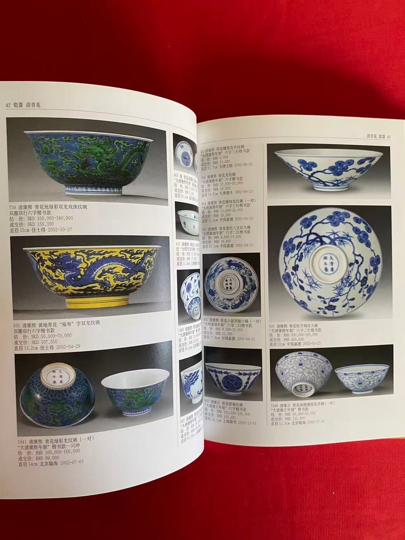 2 volumes 2OO3 ANTIQUES CHINESE ARTS AUCTION RECORDS --- Chinese Ceramics - 3