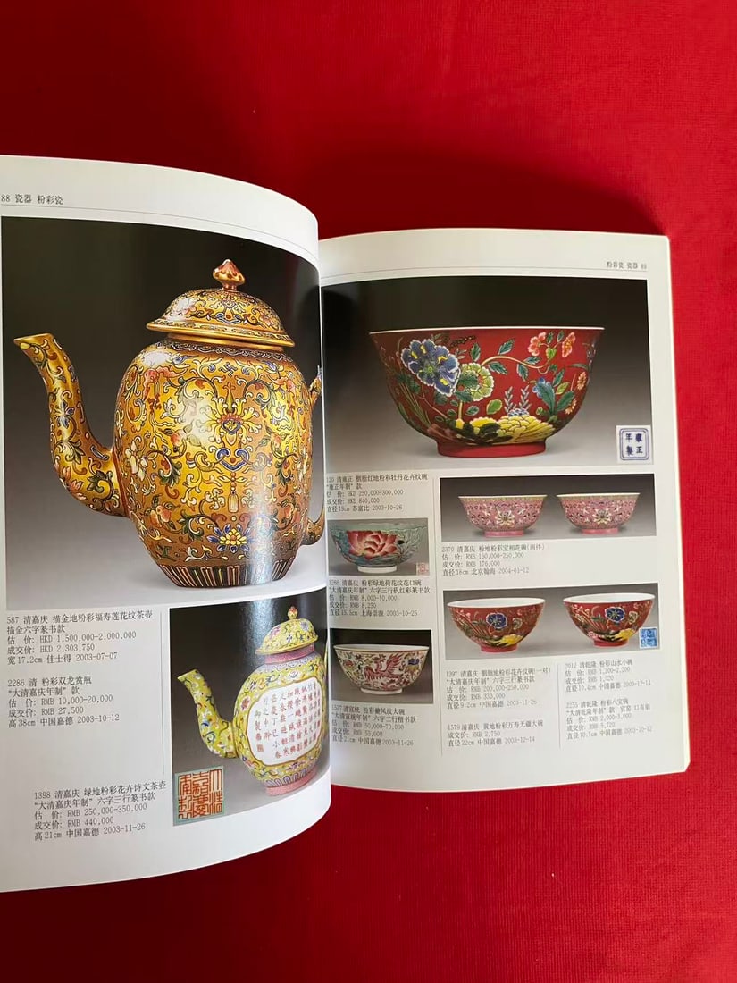 2OO4 ANTIQUES CHINESE ARTS AUCTION RECORDS --- Chinese Ceramics - 3