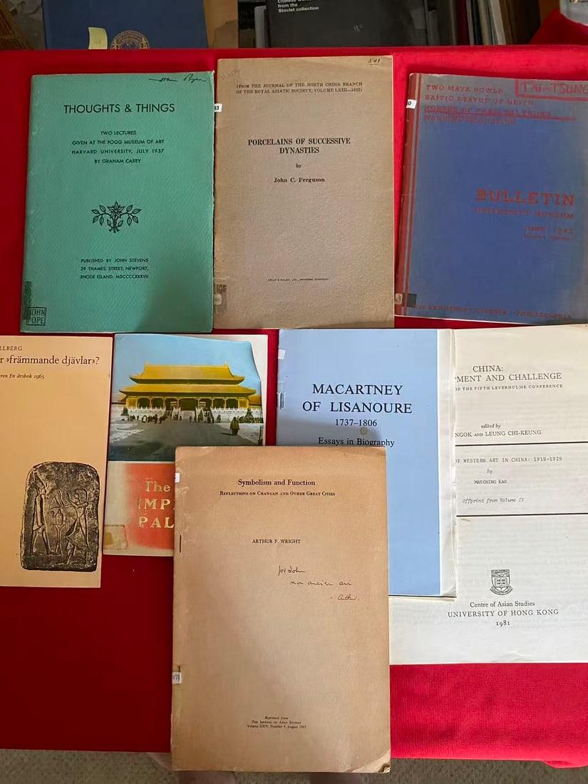 A Group of 8 books relating to Chinese Culture: A Group of 8 books relating to Chinese Culture , good condition!