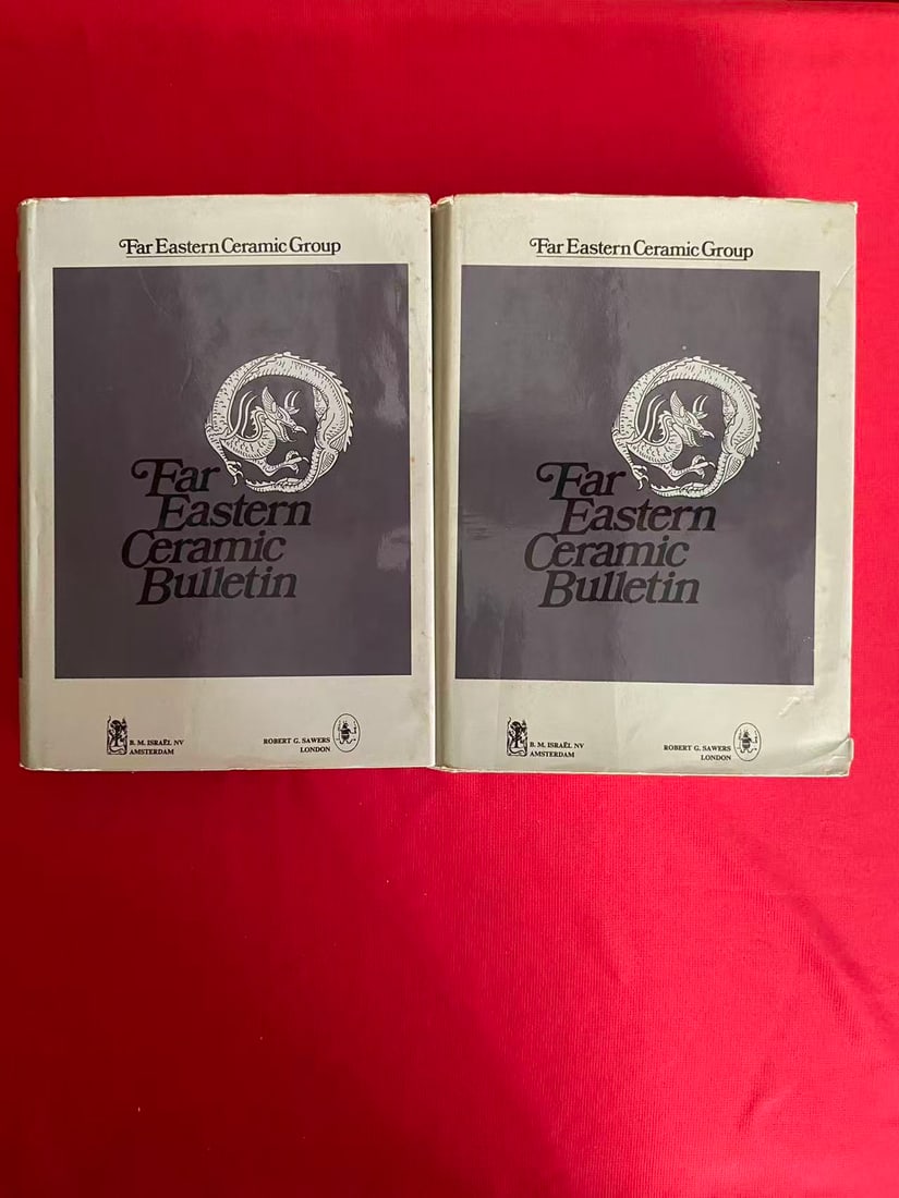 2 Volumes Far Eastern Ceramic Bulletin ( 1948--1954, 1955-1960): 2 Volumes Far Eastern Ceramic Bulletin ( 1948--1954, 1955-1960) , hard cover and good condition!