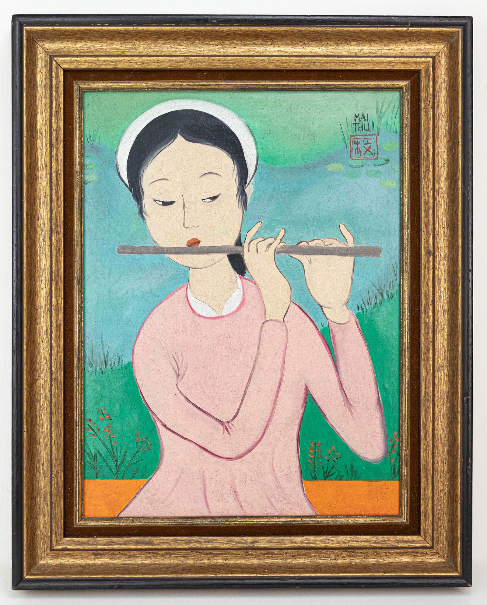 Mai Trung Thu (1906-1980) Oil Painting In the Style of (1 of 14)