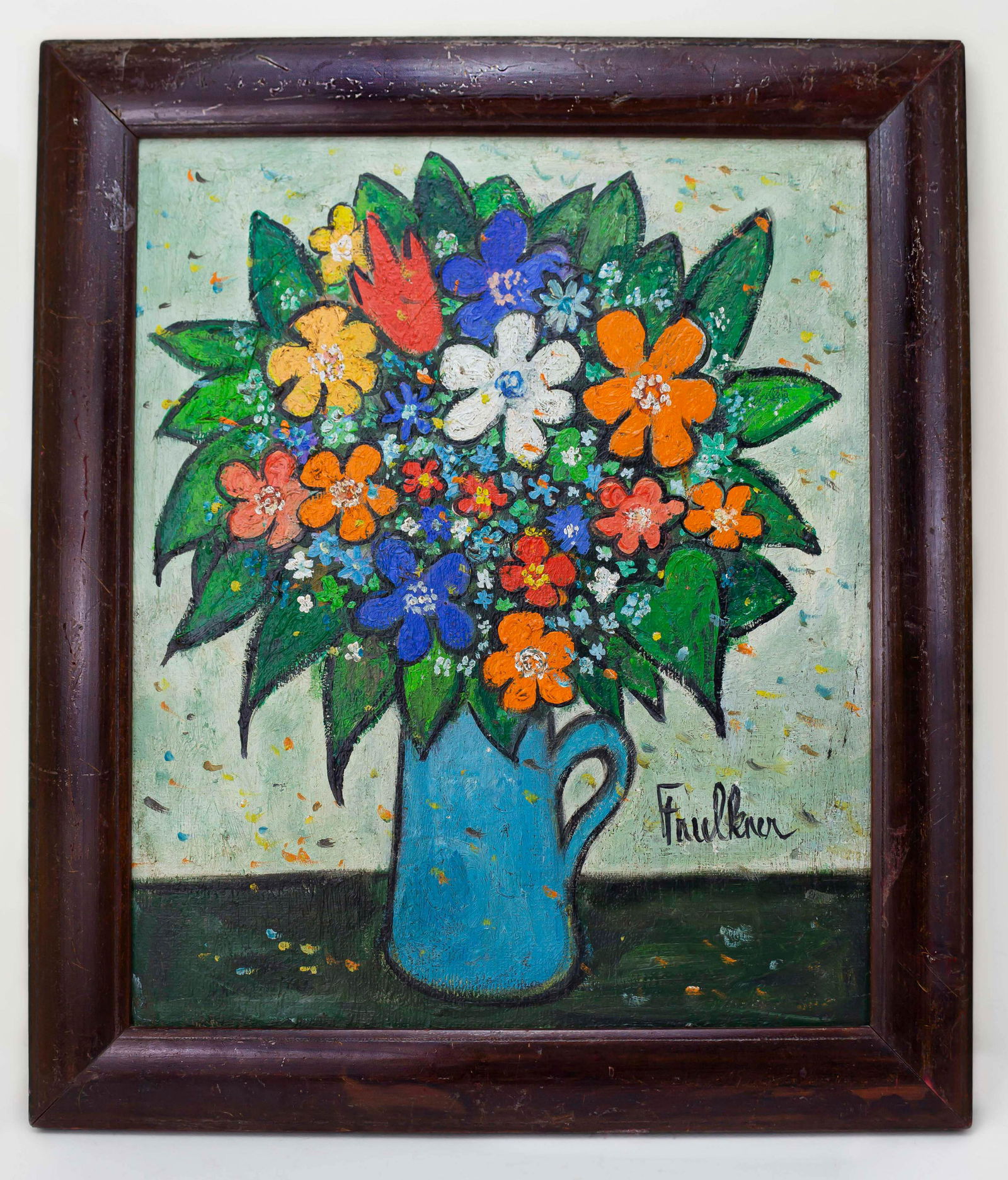 Henry Faulkner Surrealist Painting In the Style of (1 of 18)