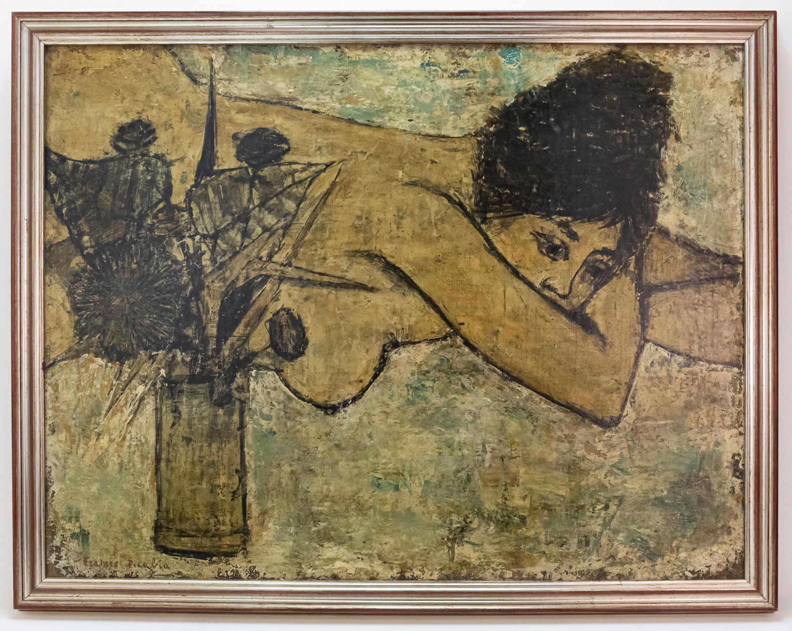 French Francis Picabia Oil Painting In Style of (1 of 14)