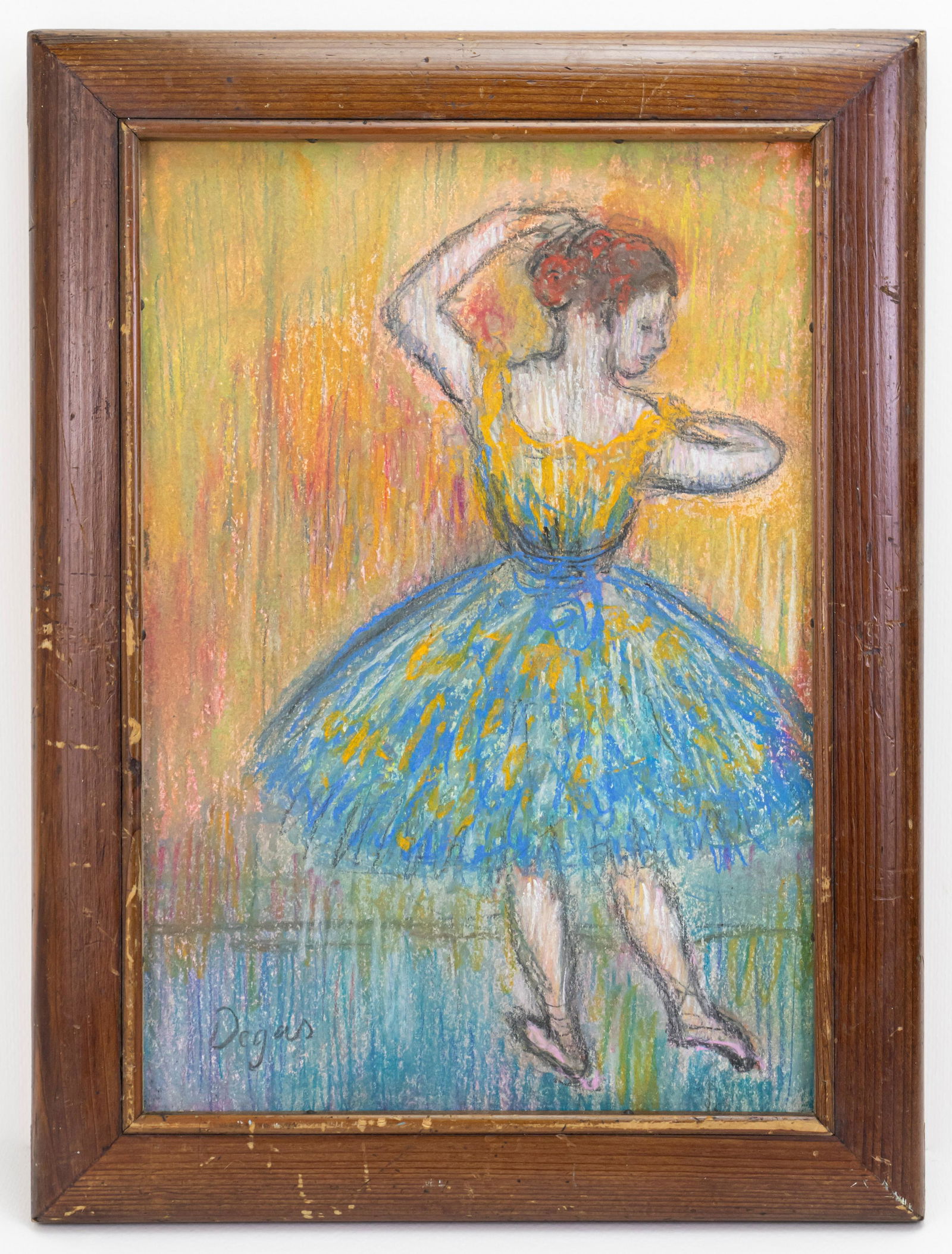 Edgar Degas Impressionist Pastel Painting (1 of 15)