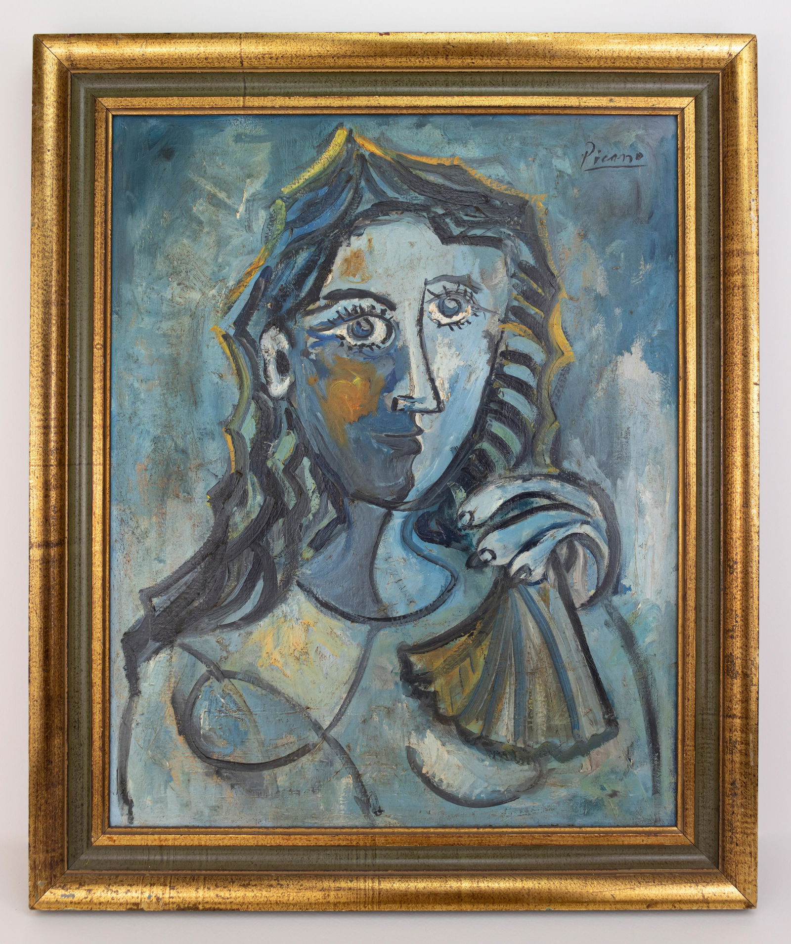 Pablo Picasso (Oil on Canvas) In the Style of (1 of 14)