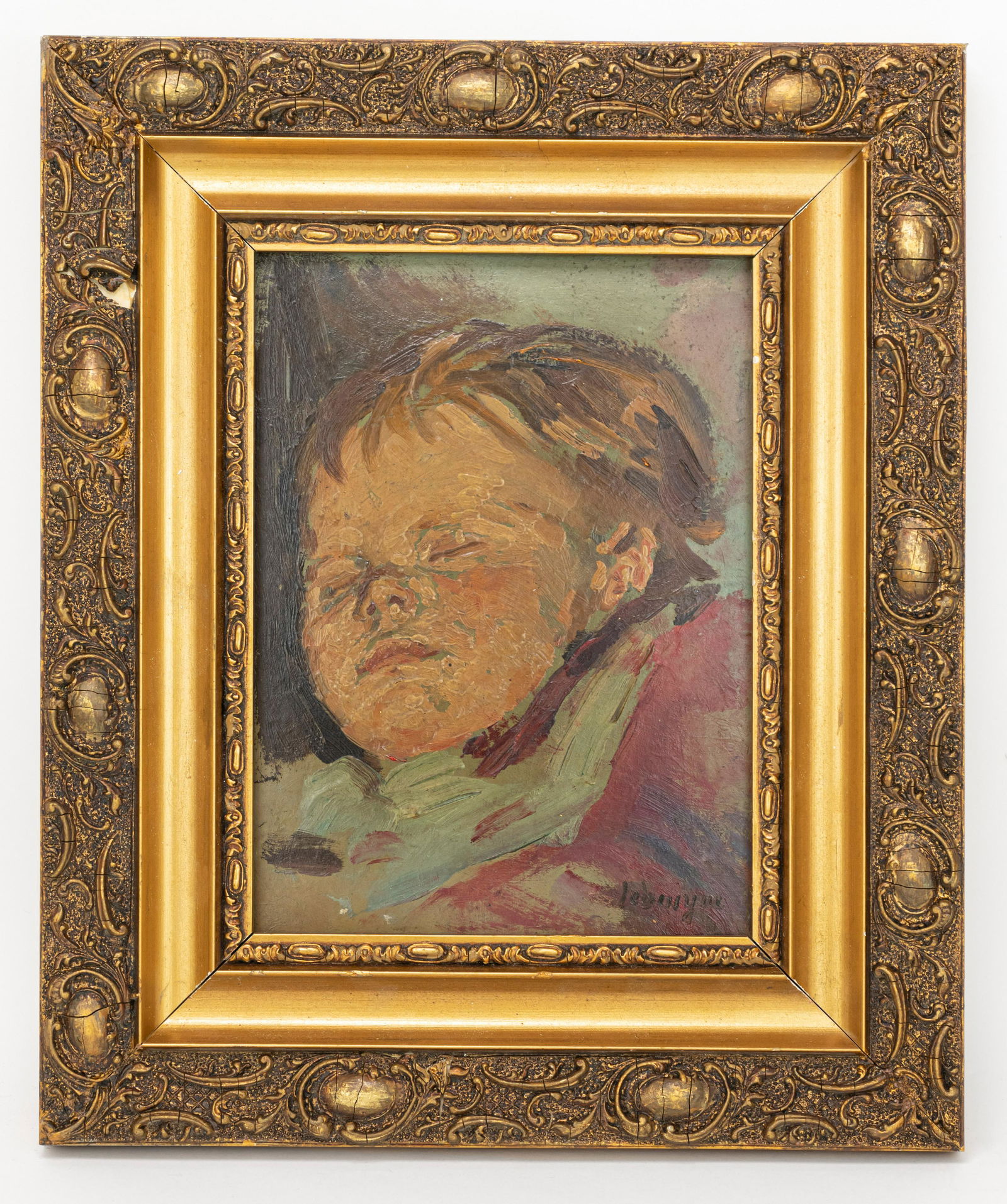 French Post-Impressionist Henri Lebasque In Style of Painting: This lot consists of a hand painted Oil on Cardboard rendered in style of the French painter Henri Lebasque (1865-1937). Painting signed at the lower right corner: Lebasque Henri Lebasque was a French