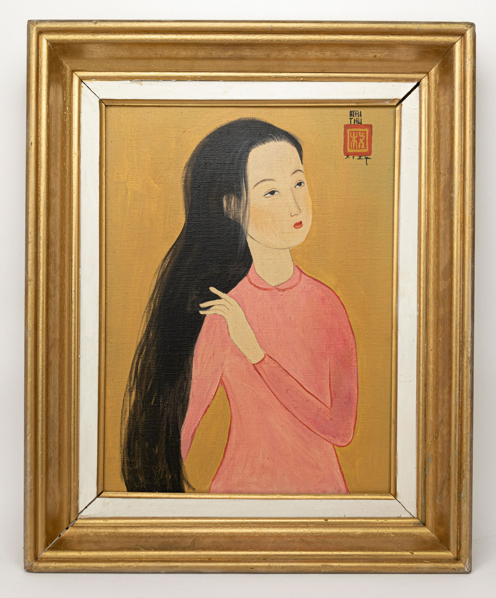 Mai Trung Thu (1906-1980) Oil Painting In the Style of (1 of 14)