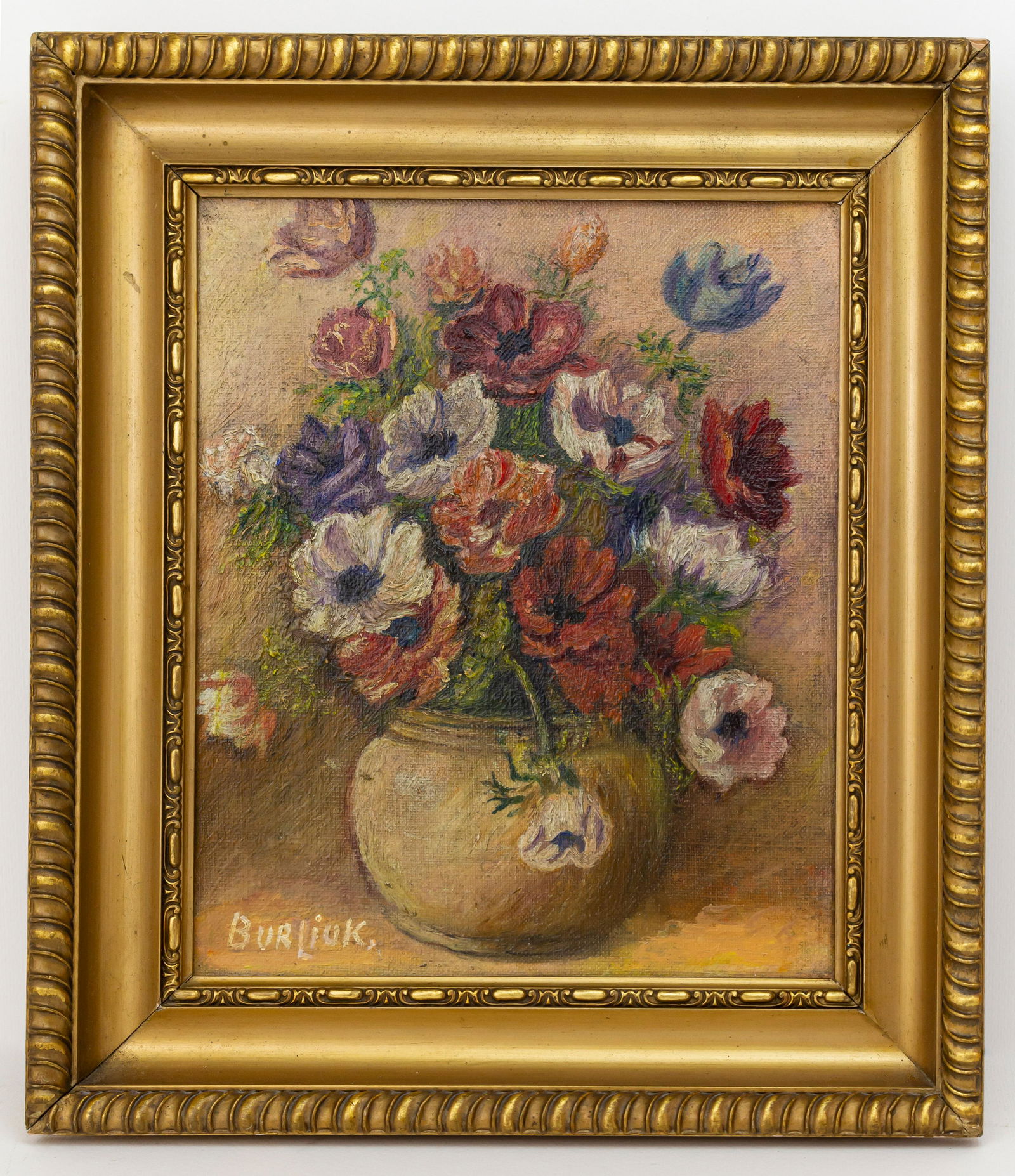 Russian David Burliuk Flower Still Life In Style of (1 of 17)