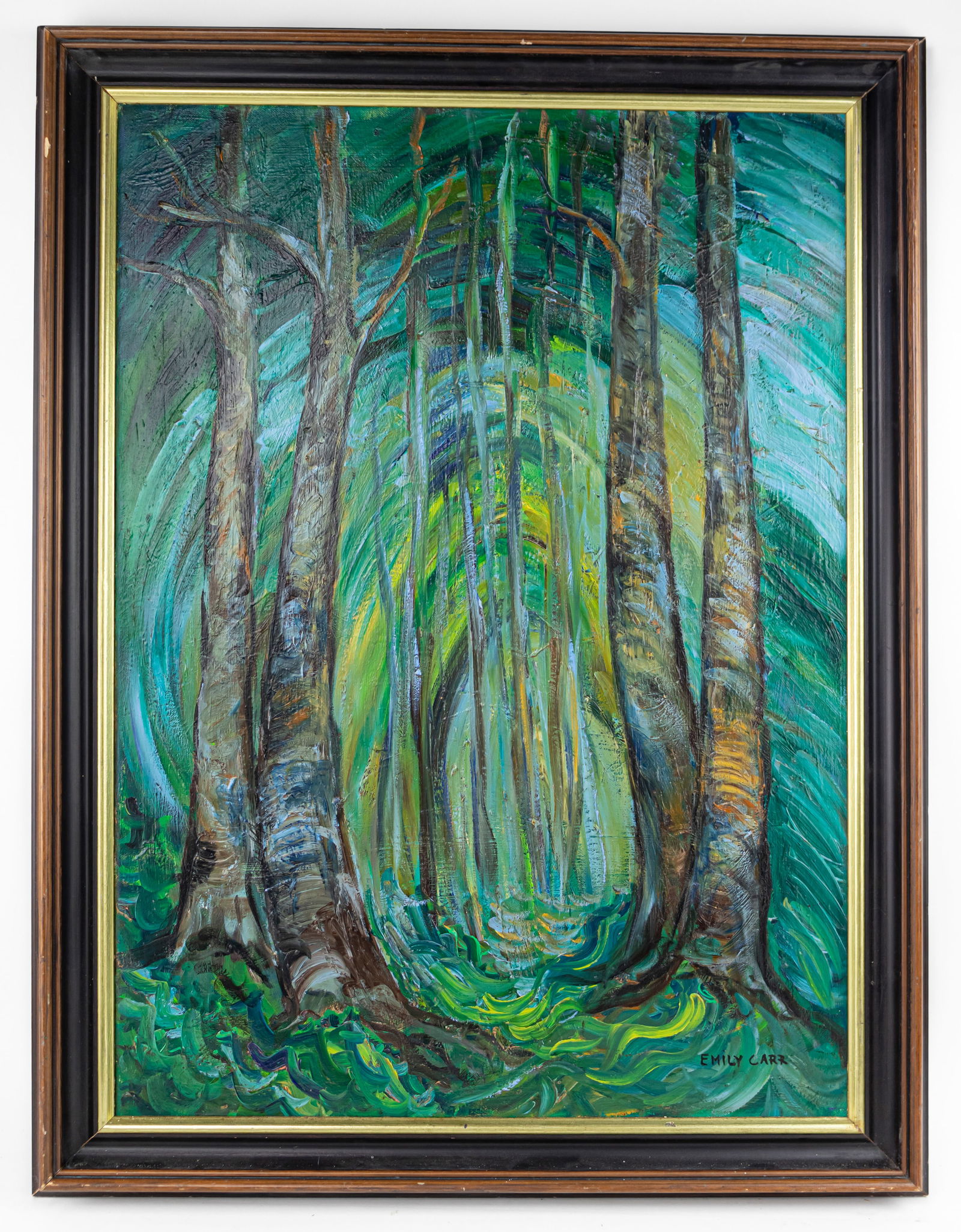 Emily Carr Canadian Framed Oil Painting (Style of) (1 of 12)