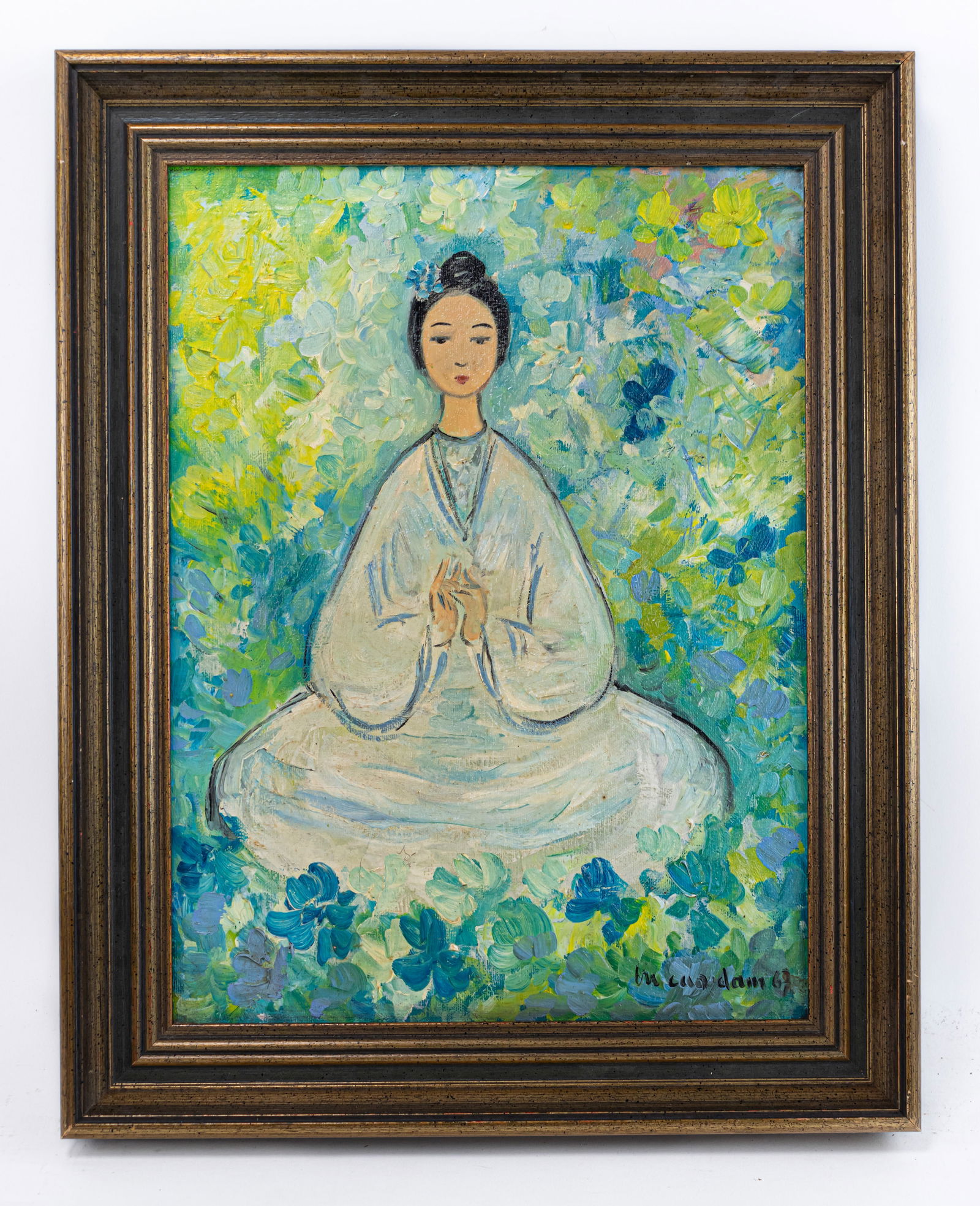 Vietnamese Vu Cao Dam Painting (In Style of) (1 of 10)