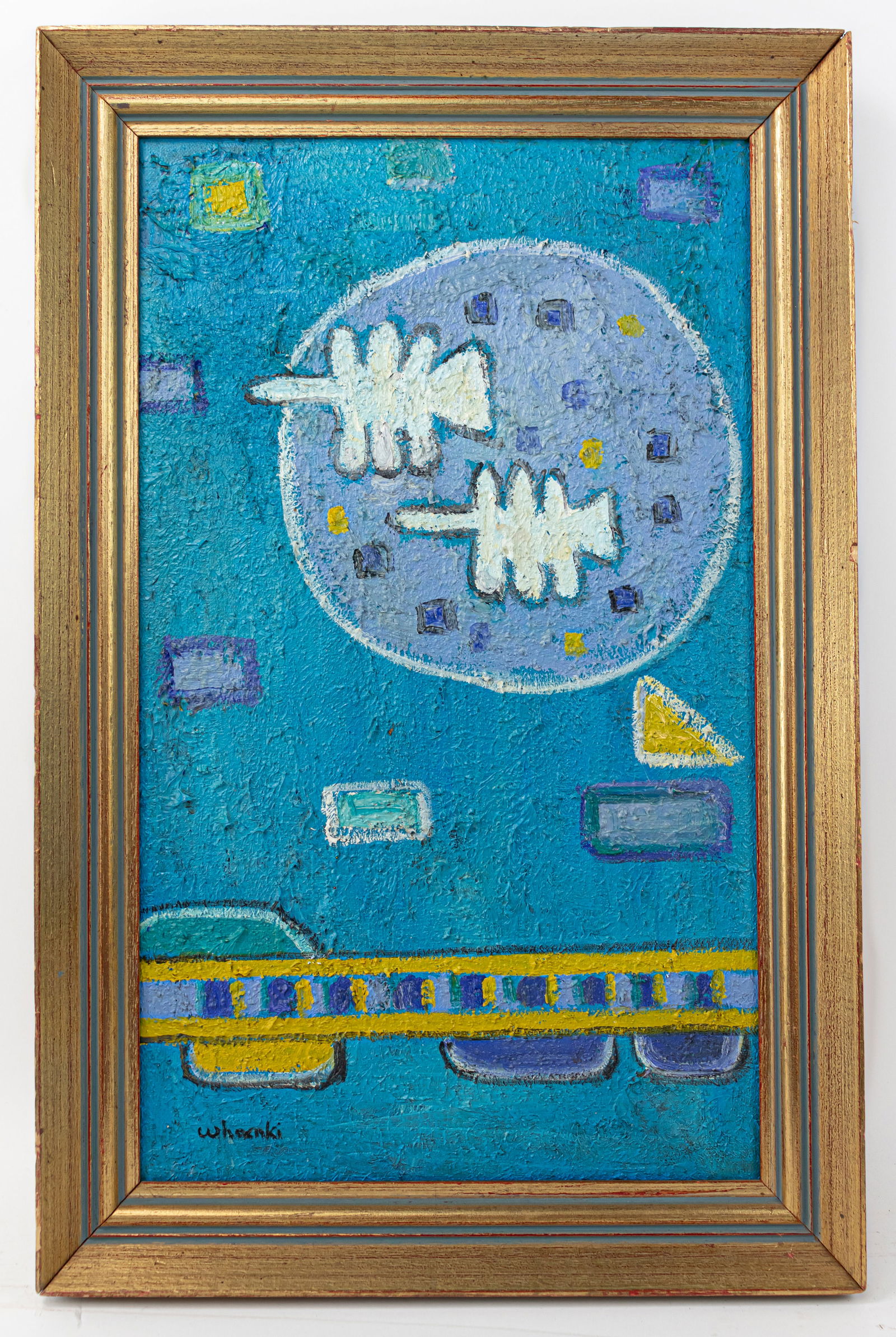 Kim Whanki Korean Abstract Painting (In Style of) (1 of 12)