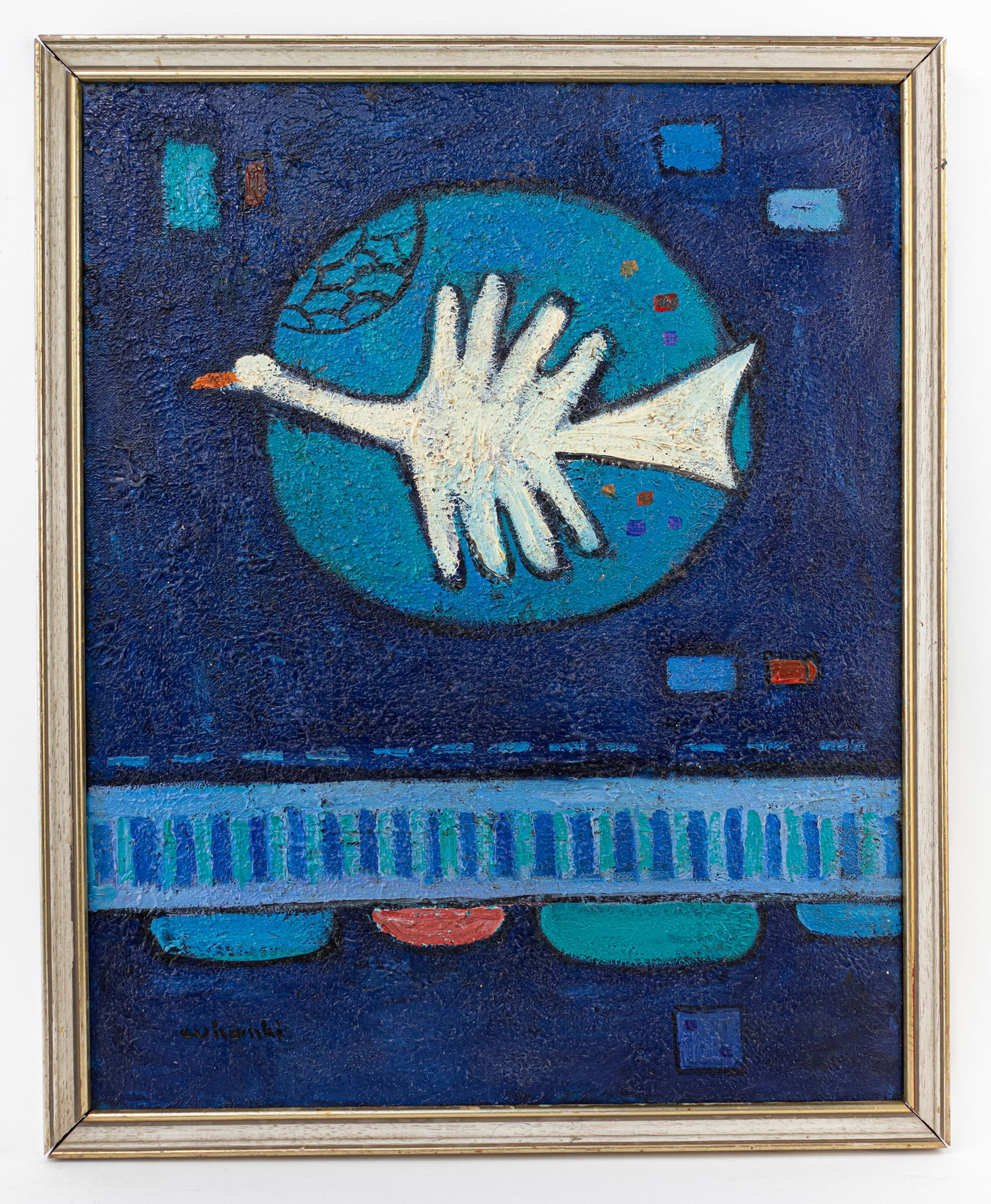 Kim Whanki Korean Abstract Painting (In Style of) (1 of 11)