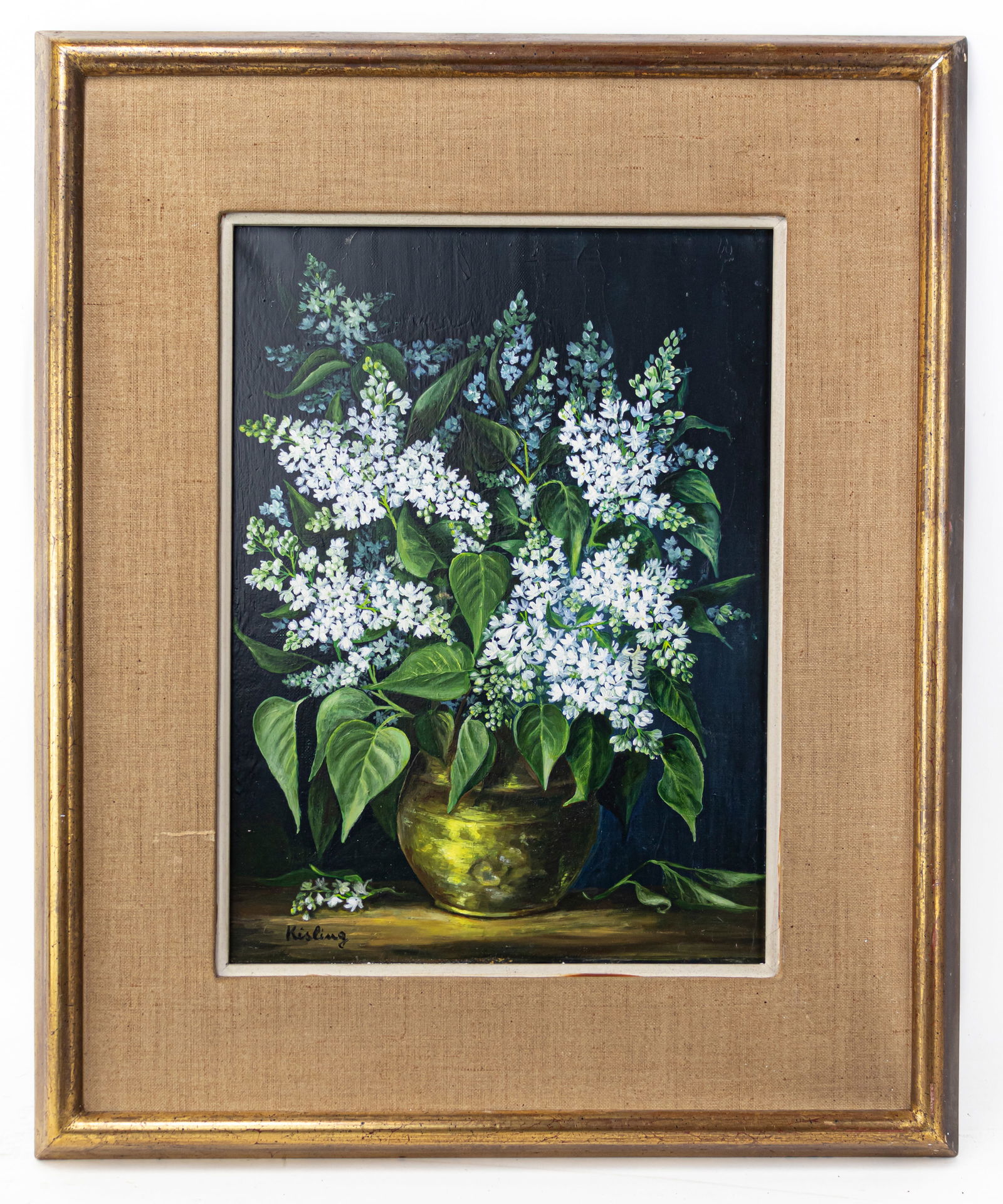 Moise Kisling French Oil on Canvas (In style of): This lot consists of a hand painted Oil on Canvas rendered in the style of the Polish-born French painter Moïse Kisling (1891-1953)Moïse Kisling was a French-Polish painter best known for his highly