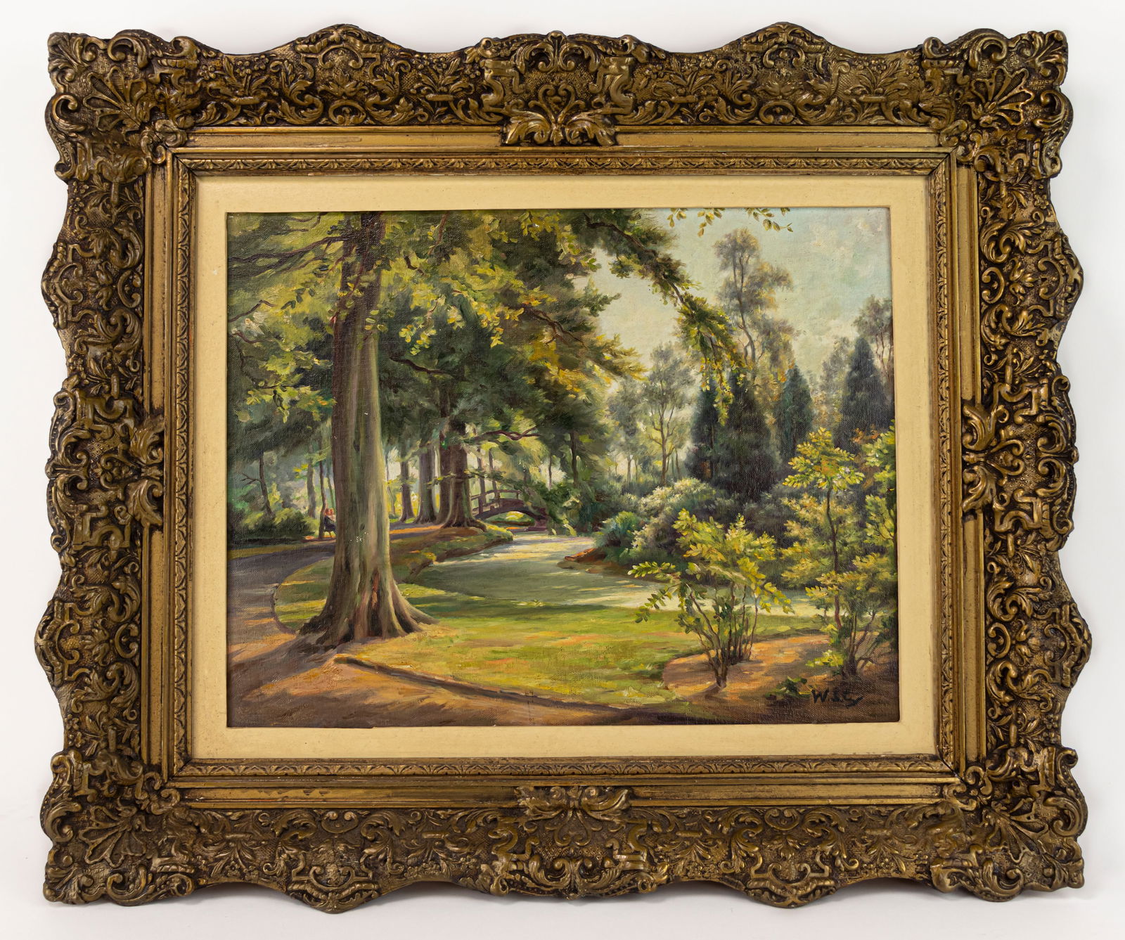 British Winston Churchill Painting (In Style of): This lot consists of a hand painted oil on canvas rendered in style of the British Prime Minister Winston Churchill (1874-1965)Winston Churchill was introduced to painting during a family holiday in J