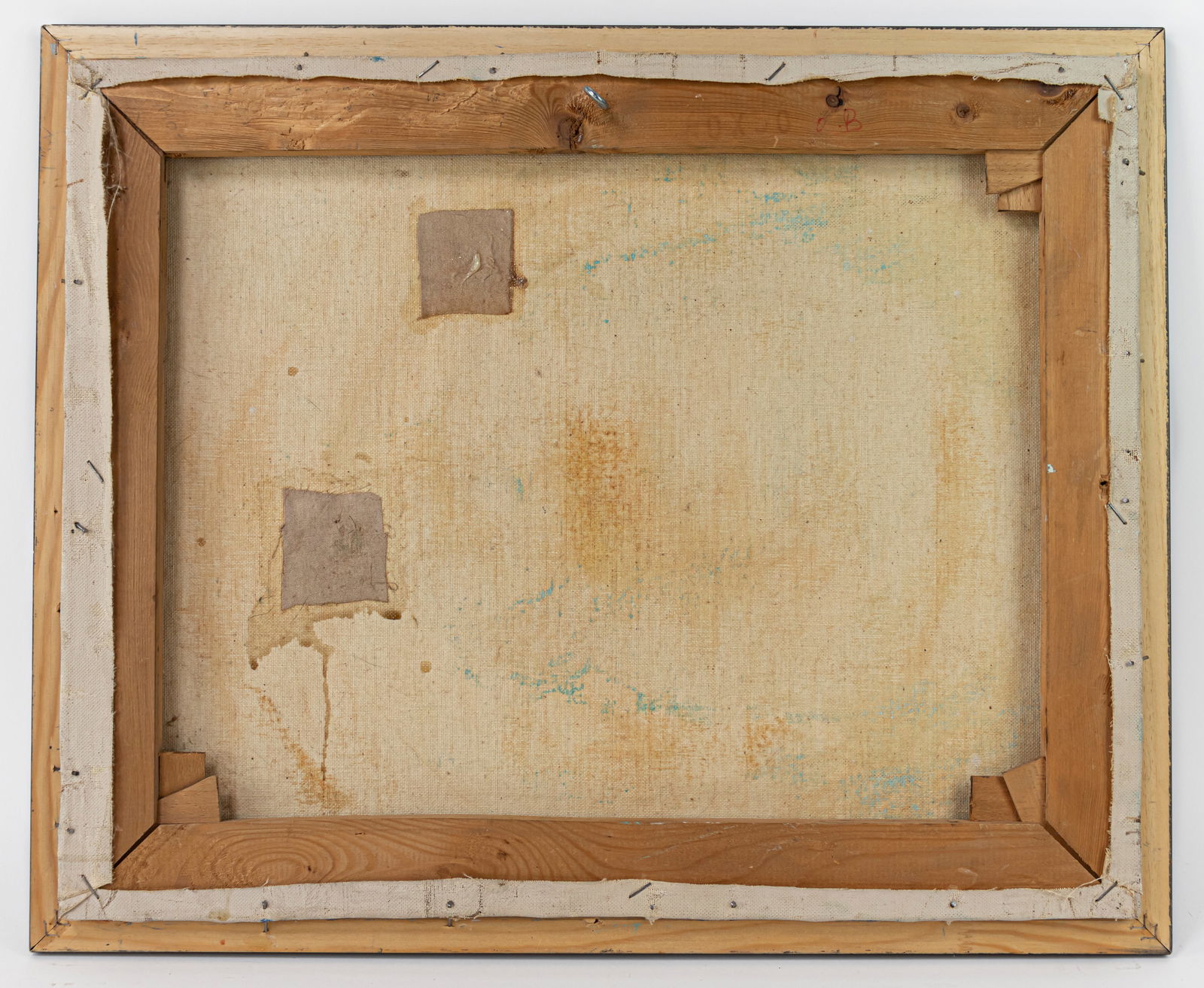 Sonia Delaunay Abstract Framed Oil Painting (In Style of) - 9