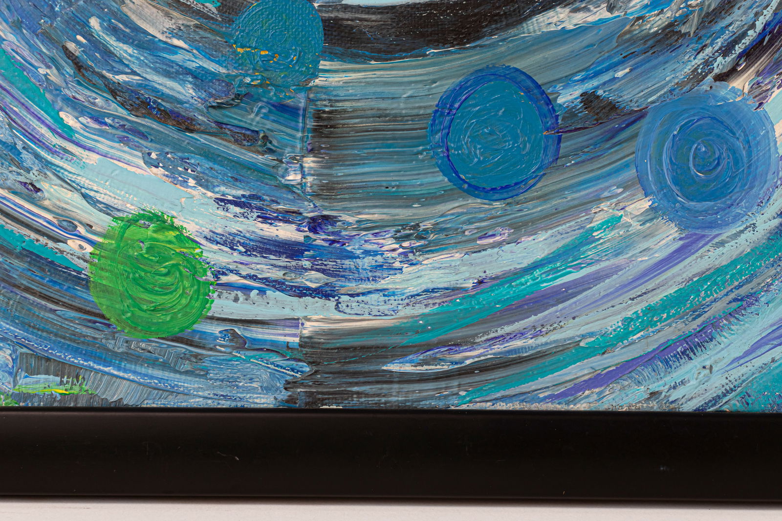 Sonia Delaunay Abstract Framed Oil Painting (In Style of) - 5