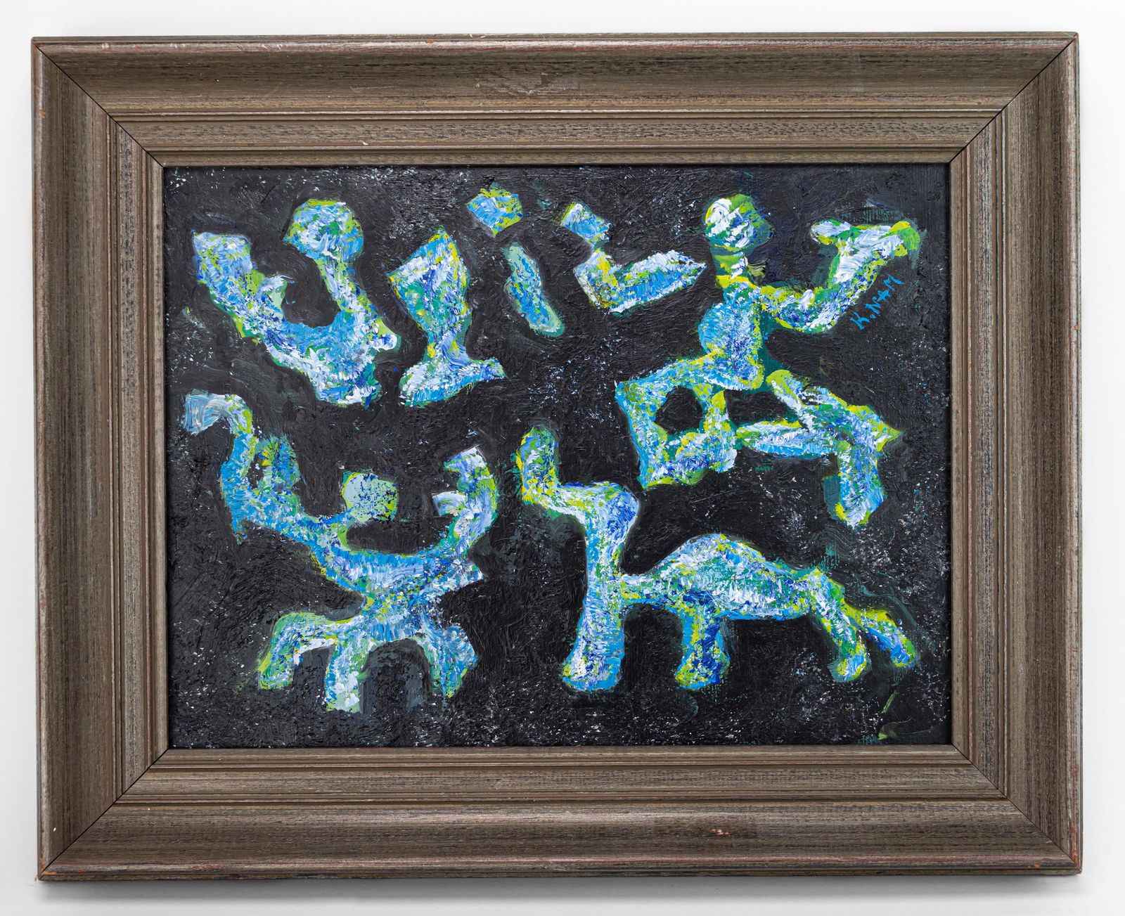 Nam Kwan Framed Oil Painting (In Style Of): This lot consists of a hand painted Oil on Canvas rendered in style of the South Korean painter Nam Kwan(1911-1990). Nam Kwan was born in Kyungbuk, South Korea in 1911. In 1937 he enrolled at the