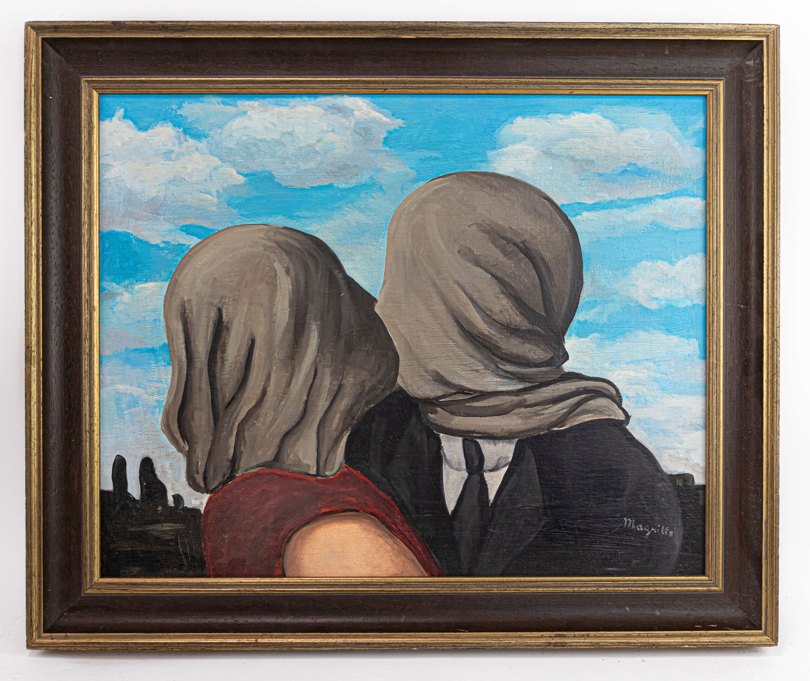 Rene Magritte Belgian surrealist Painting (in Style of) (1 of 11)