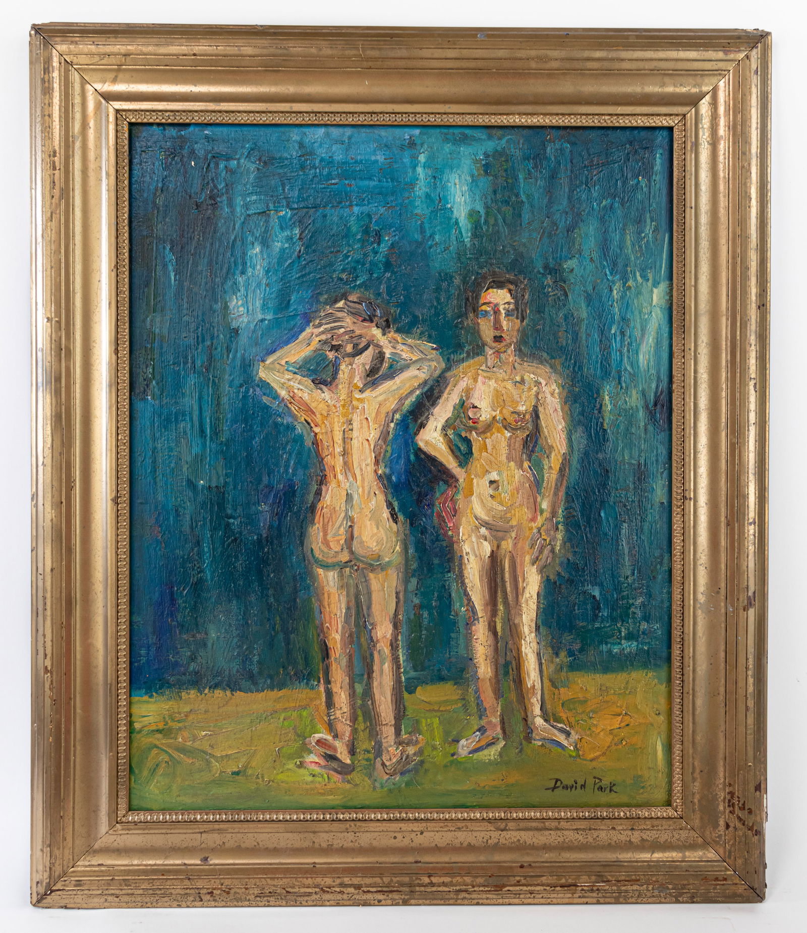 David Park American Oil Painting on Canvas (In Style of) (1 of 11)