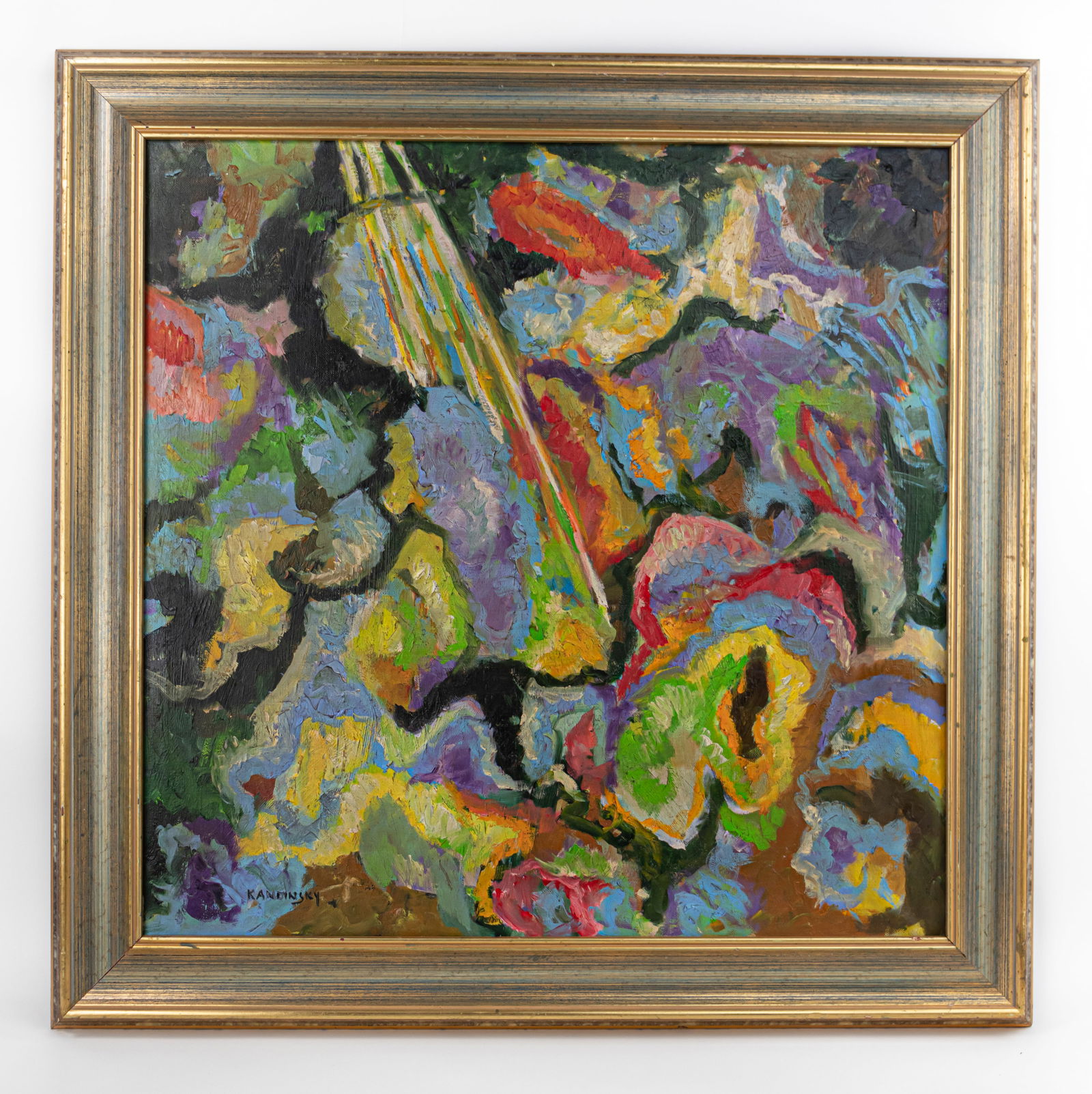 Wassily Kandinsky Oil Painting (In Style of) (1 of 11)