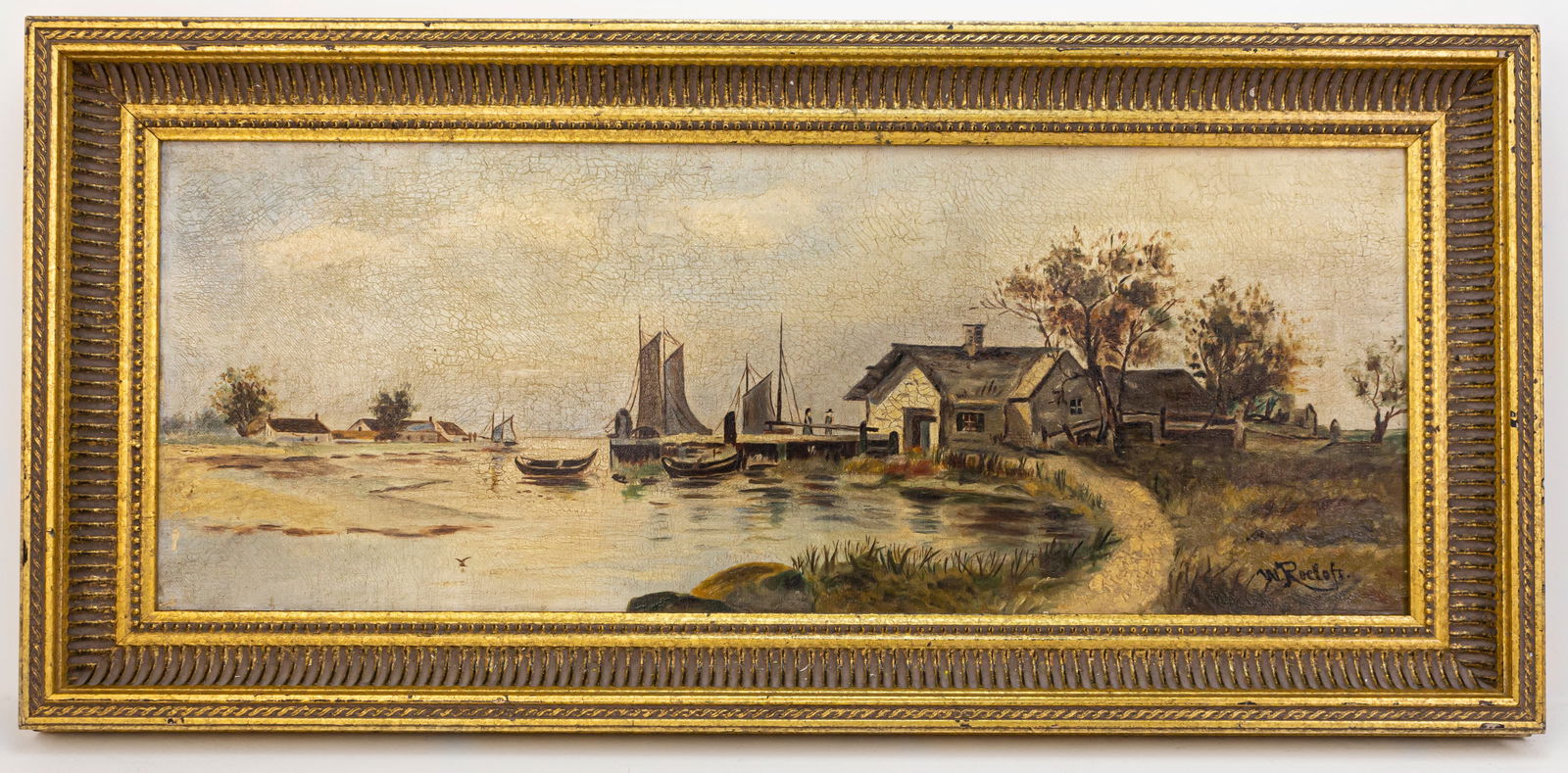 Willem Roelofs Landscape Oil Painting (In Style of) (1 of 13)