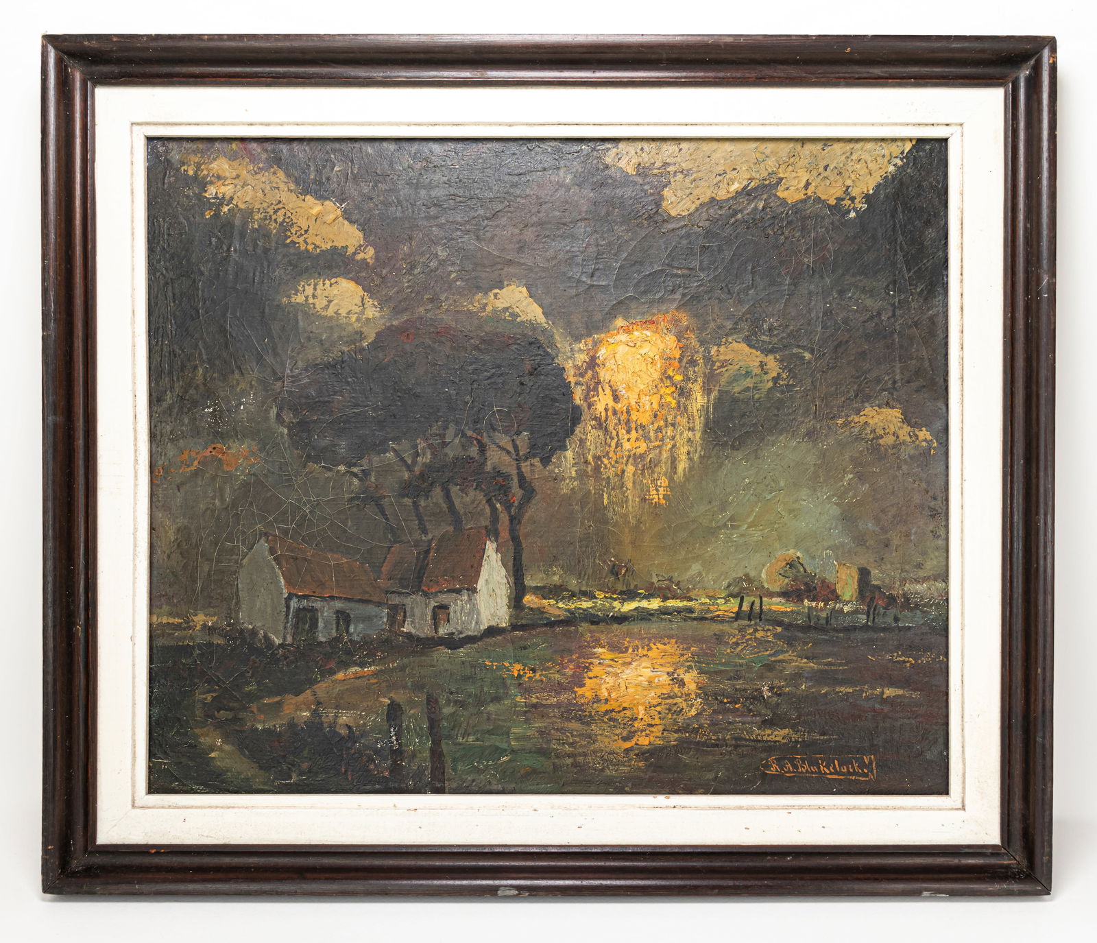 Ralph Albert Blakelock Landscape Painting (In Style of) (1 of 11)
