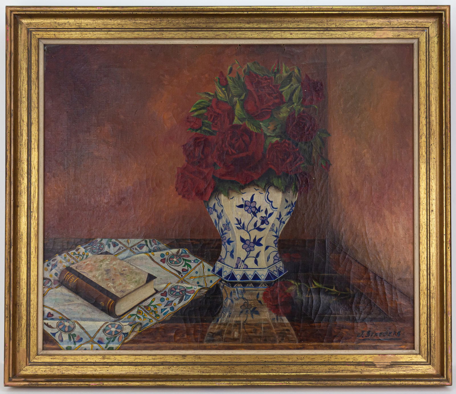 Flower Still life In Style of Julien Stappers (1 of 11)