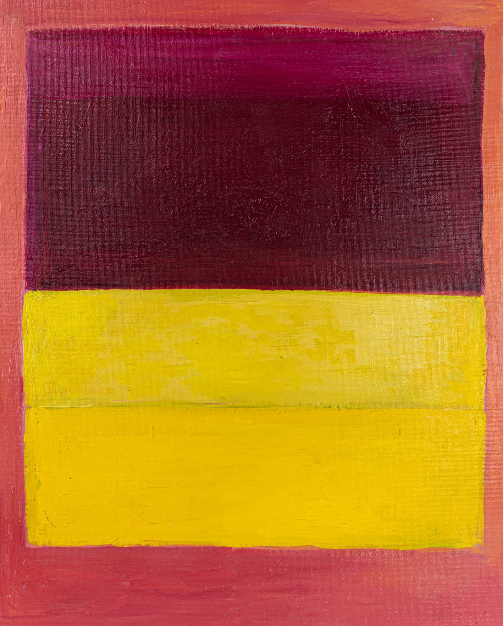 Mark Rothko American Oil on Canvas painting in the style of Pollock, Kline, Abstract (1 of 9)